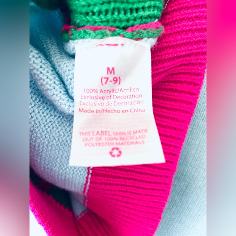 No Boundaries HAPPY HOLLA DAYS Women's Size Med Christmas Sweater - Picture 6 of 6